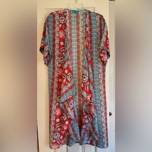 Turquoise Haven kimono